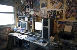 Manga comic workspace Interior Design Blogs