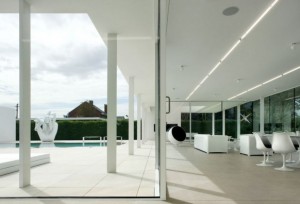 The Contemporary Villa VH by Beel Achtergael Architecten open living Interior Design Blogs