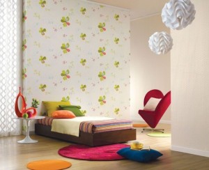 flower wallpaper Interior Design Blogs