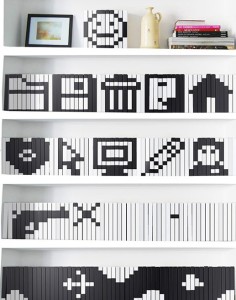 pixe bookshelves 2 colorfully