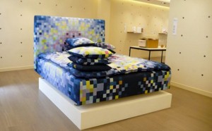 pixel bed sheets 2 colorfully