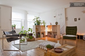 london studio with plants and wood Interior Design Blogs