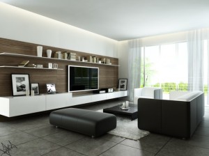 modern style living Interior Design Blogs