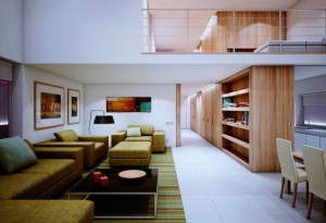 retro furniture wood accents Interior Design Blogs