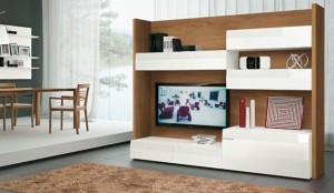 wood and white tv 2 Interior Design Blogs