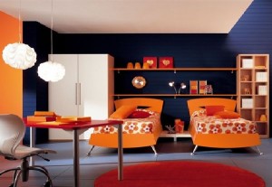 Colorful Kids Contemporary Bedrooms Ideas Interior Design Blogs