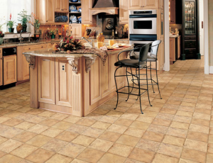Linoleum Tile Flooring