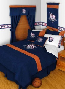 New Jersey Nets Bedroom Design Ideas NBA Sport Bedroom Theme Design Ideas for Boys and Girl 540x739 Interior Design Blogs