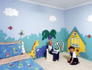 Simple Wall Murals For Kids2 Interior Design Blogs