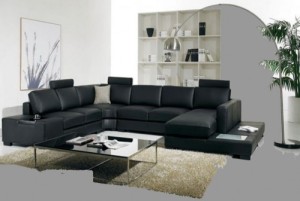 decorating ideas with black leather sofa 500x336 Interior Design Blogs