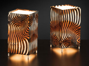 leopard lamp shade 01 Interior Design Blogs