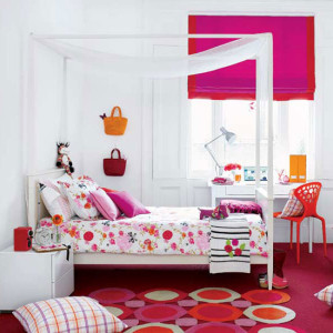 pink white girls bedroom decor Interior Design Blogs