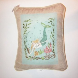 110 mermaid pillow blue l Interior Design Blogs