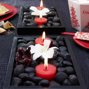 candle decorating table inspiration Interior Design Blogs