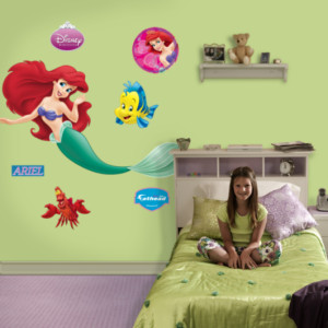 fathead disney ariel sticker 21 Interior Design Blogs