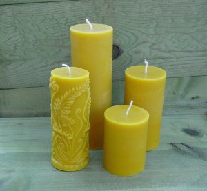 make beeswax pillar candles Interior Design Blogs