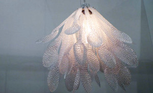 plastic spoon chandelier daisuke hiraiwa1 Interior Design Blogs