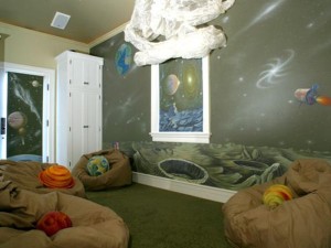 space themes kid bedroom Interior Design Blogs