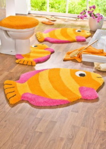 Bathroom trendy Rugs 1 Interior Design Blogs