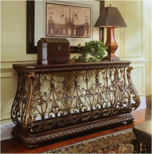 Interior Living Room Furniture Pulaski Conquistador Sofa Table 591107 Interior Design Blogs