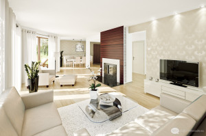 Minimalist beautiful living room design and lighting set photos Interior Design Blogs