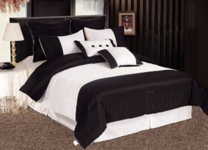 Modern Bedroom Decorations Black and White Comforter and Bedding Sets 3 Interior Design Blogs