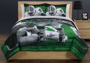 Photoreal Football RunningBack Bedding Interior Design Blogs