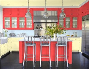 coral kitchen Interior Design Blogs