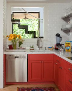 kitchen orange Interior Design Blogs