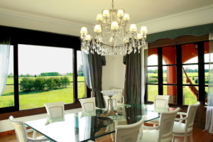 luxury polo house dining room Interior Design Blogs