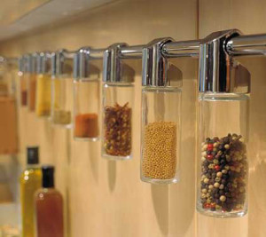 Modern spice rack inspiraiton
