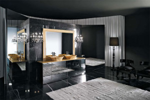 black bathroom decorating ideas Interior Design Blogs