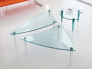 geometric shaped tables Interior Design Blogs