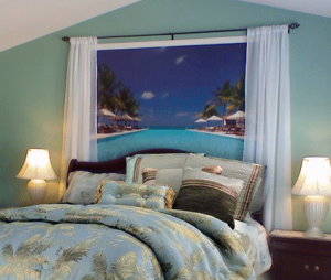 tropical themed bedrooms wall murals tropical style 1 Interior Design Blogs