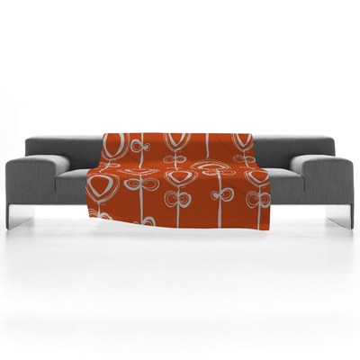 DENY-Designs-Rachael-Taylor-Contemporary-Orange-Fleece-Throw-Blanket