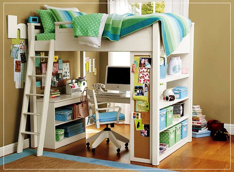 Inspiring-Sweet-Loft-Bed-for-Girls-Bedroom