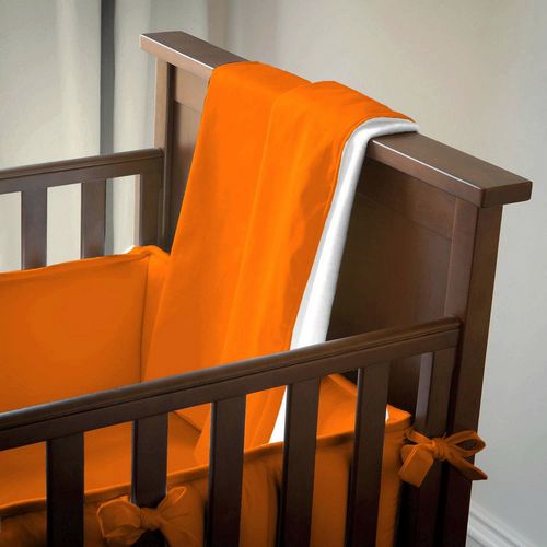 solid-orange-crib-blanket