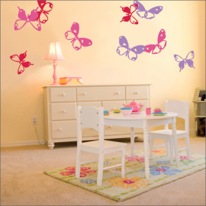 Beautiful-Butterfly-Theme-Girl-Bedroom-Design-3