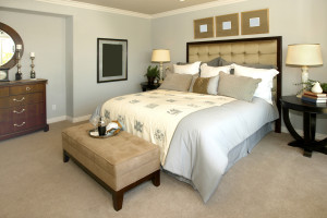 Elegant master bedroom