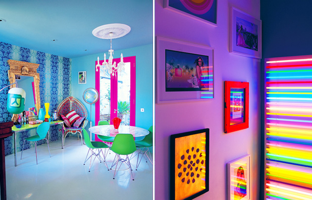 Neon Color Room Decor