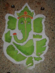 rangoli-ganpati