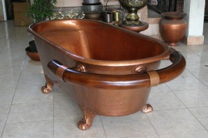 Unique-Copper-Clawfoot-Bathtub