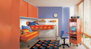 Smart-and-Innovative-Bedroom-Design-Ideas-for-Two-Children-by-DearKids-cool-orange-kids-bedroom-design-for-two-kids