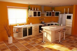 Inspiration-Orange-Color-Kitchen-Theme