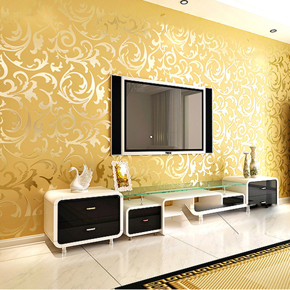 Luxury-modern-Golden-Silver-3D-wall-papers-gold-Foil-TV-background-fashion-wall-papers-home-decor