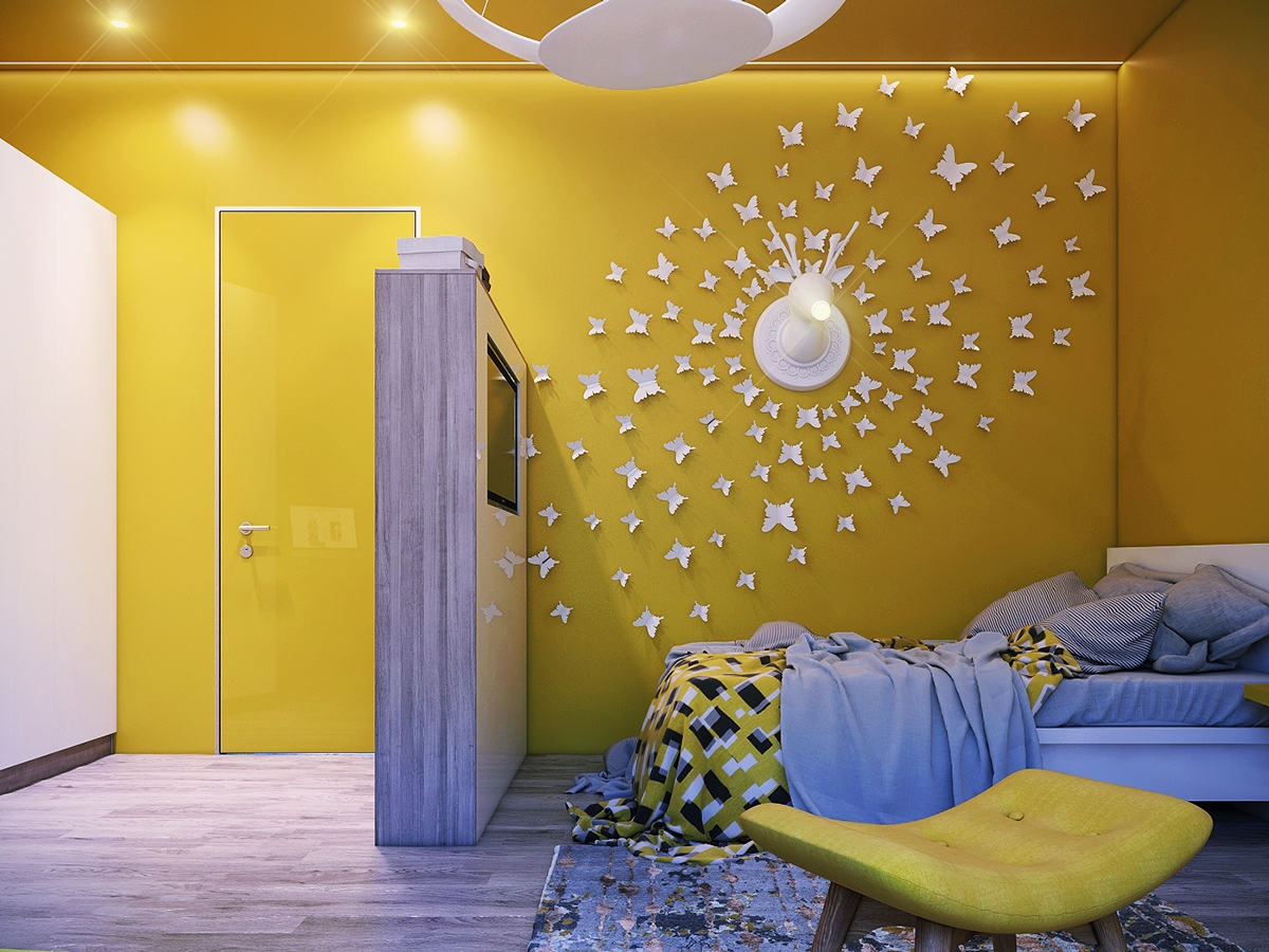 creative kids room wall inspiration Interior Design Blogs