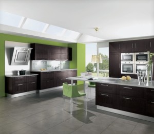 How to Décor your Kitchen art luxurious green kitchen 011 art