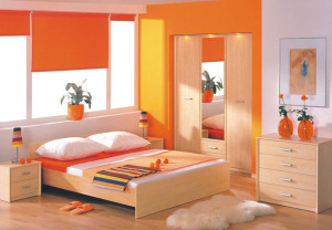 orange bedroom ideas Interior Design Blogs