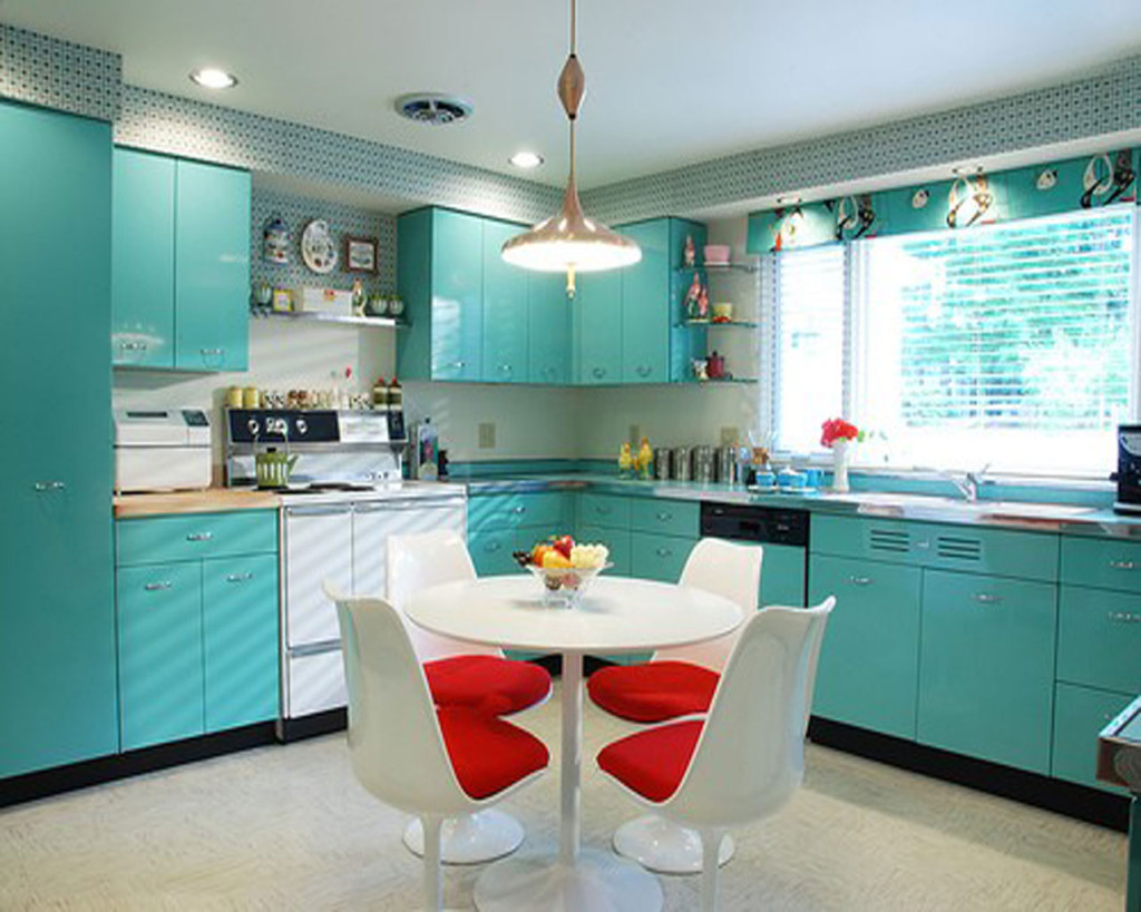 bright turquoise kitchen ideas design Interior Design Blogs