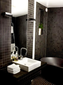 jimmy bath bathroom black tile 03 Interior Design Blogs